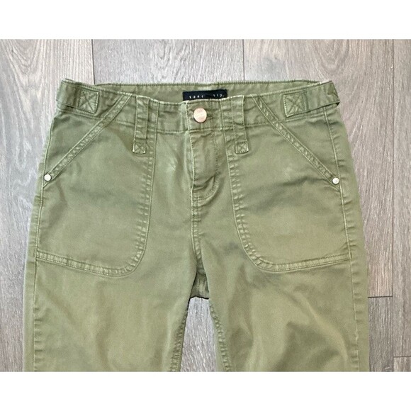 Sanctuary Olive Green Women’s Pants Skinny Ankle Stretch Size 26 - Picture 3 of 7